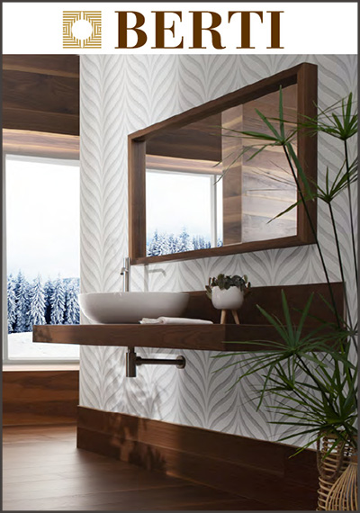 BERTI Bathroom Design - Wood Counter top Catalogue