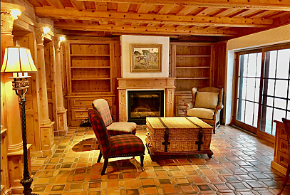 Chalet im alpinen Stil an der Skipiste