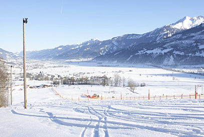 Alpine-style chalet on the ski slope
